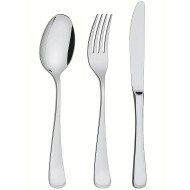 Faqueiro 101 Peças Mônaco Em Aço Inox Tramontina Com Estojo De Madeira